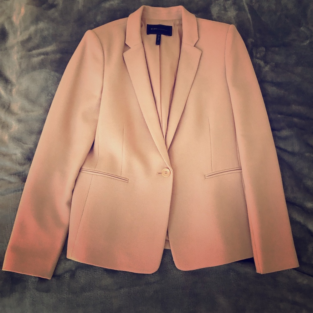 BCBGMaxAzria tan blazer